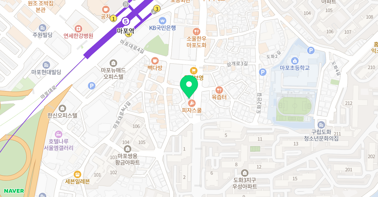 와와댄스주니어키즈아카데미 위치