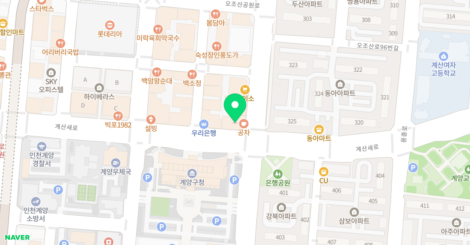 입시전문이미지 음악학원 위치