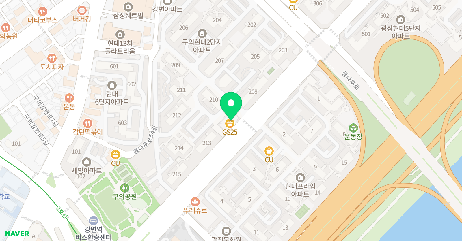 스마트해법 영어 최선학원 위치
