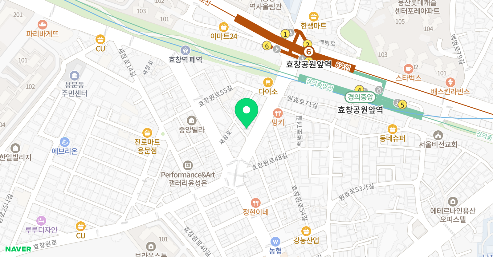 우리동네 음악학원 위치