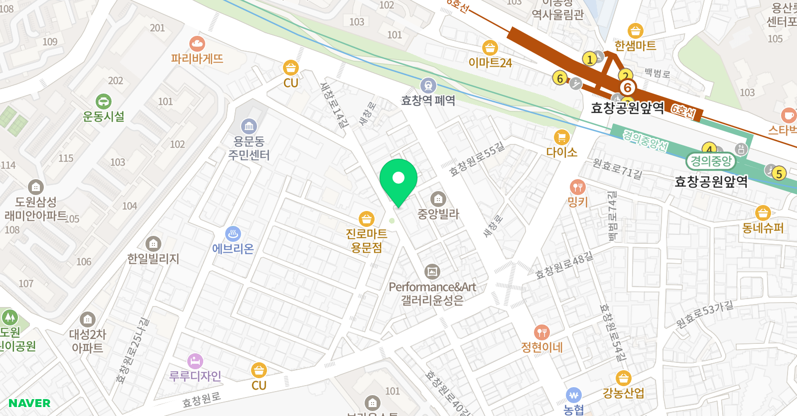 소리샘 음악학원 위치