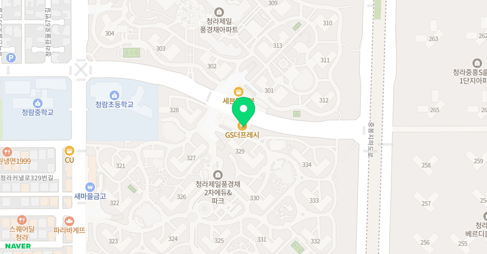 클랑 음악학원 위치