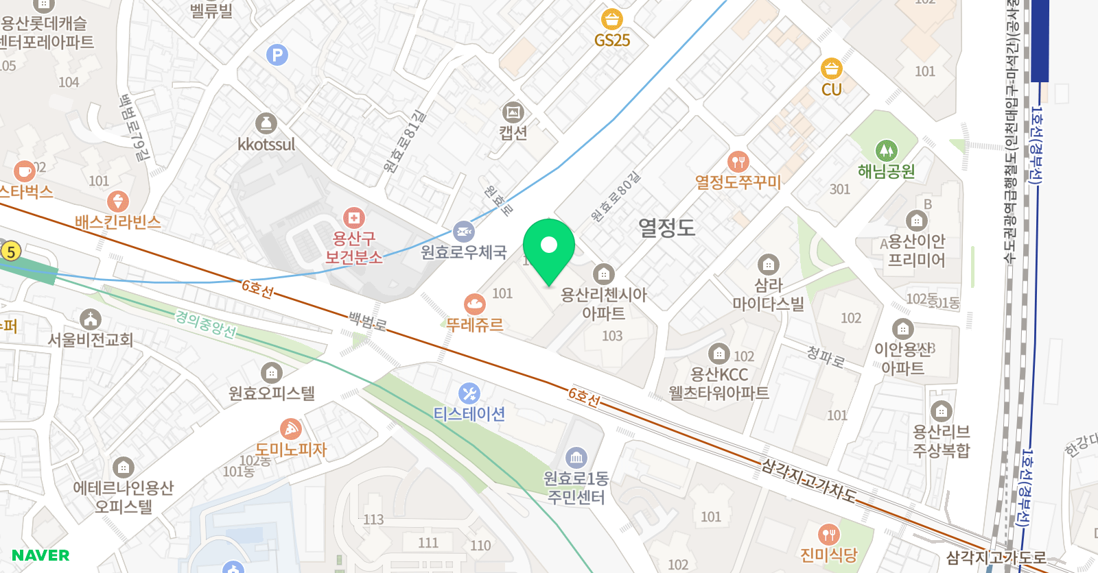 YBM리딩클럽 문배센터 위치