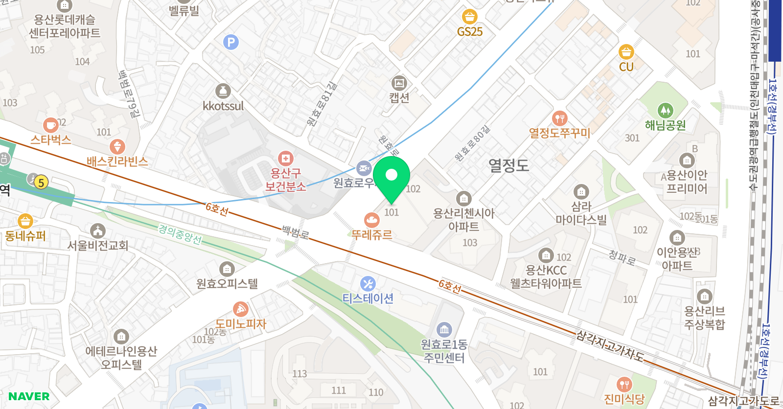알록 미술교습소 위치