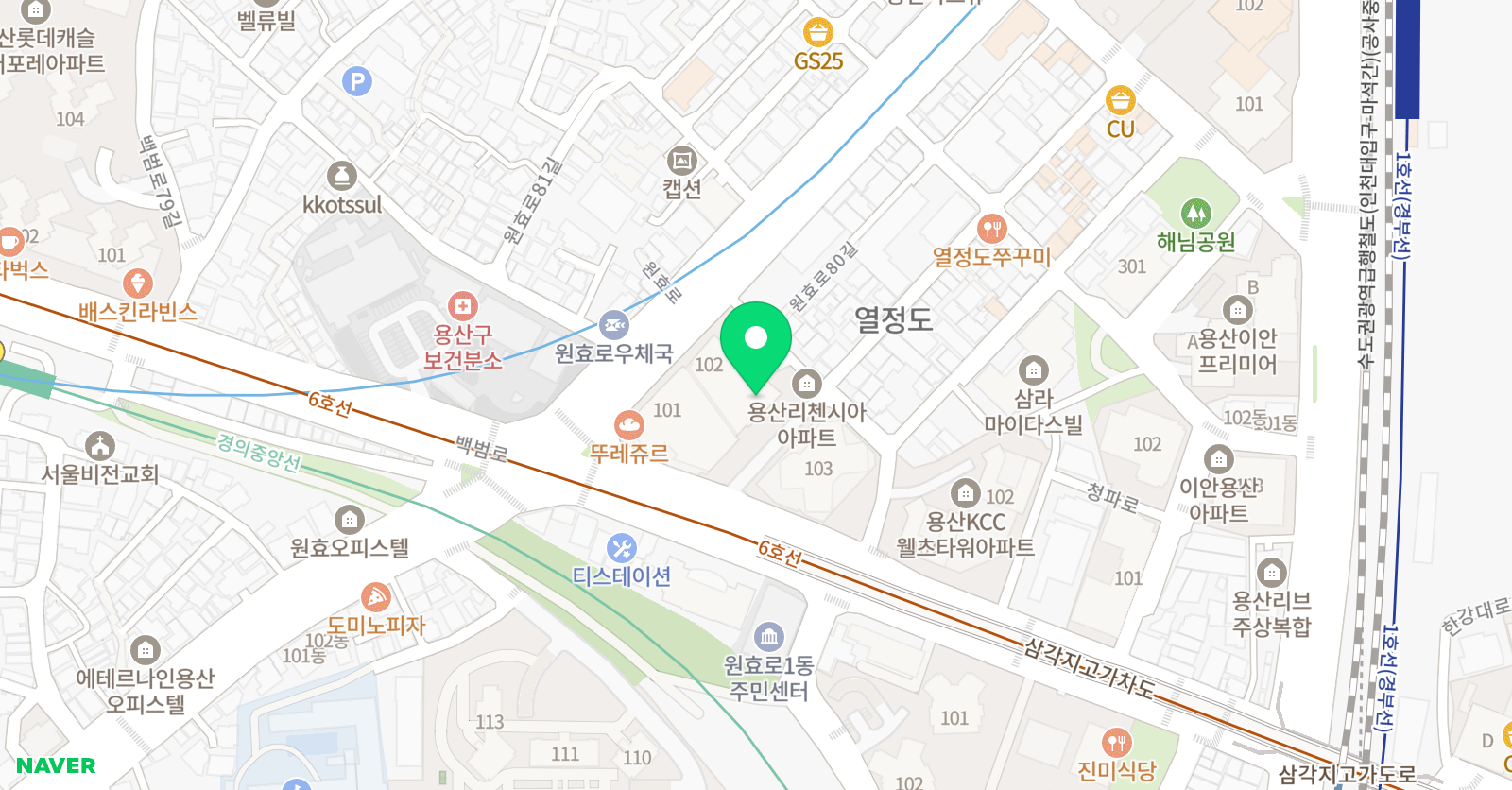 스마트 영어수학학원 위치