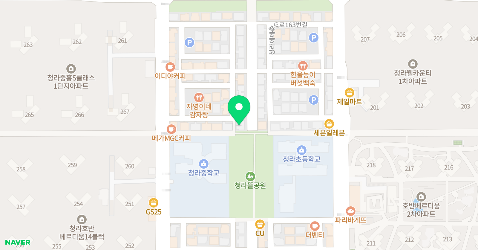 뜨인돌 피아노학원 위치