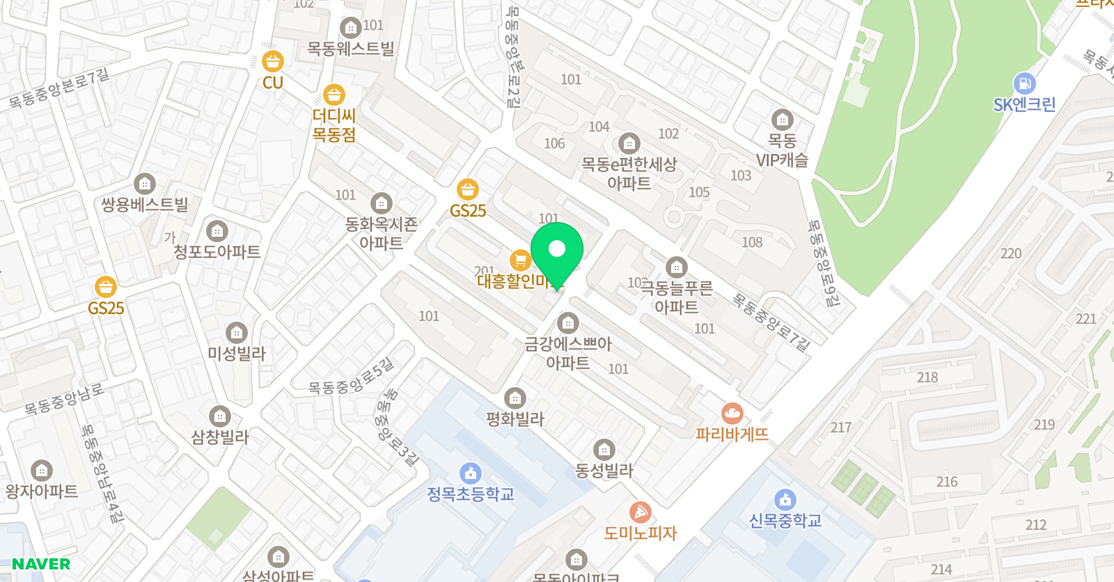 아이엠 수학전문학원 위치