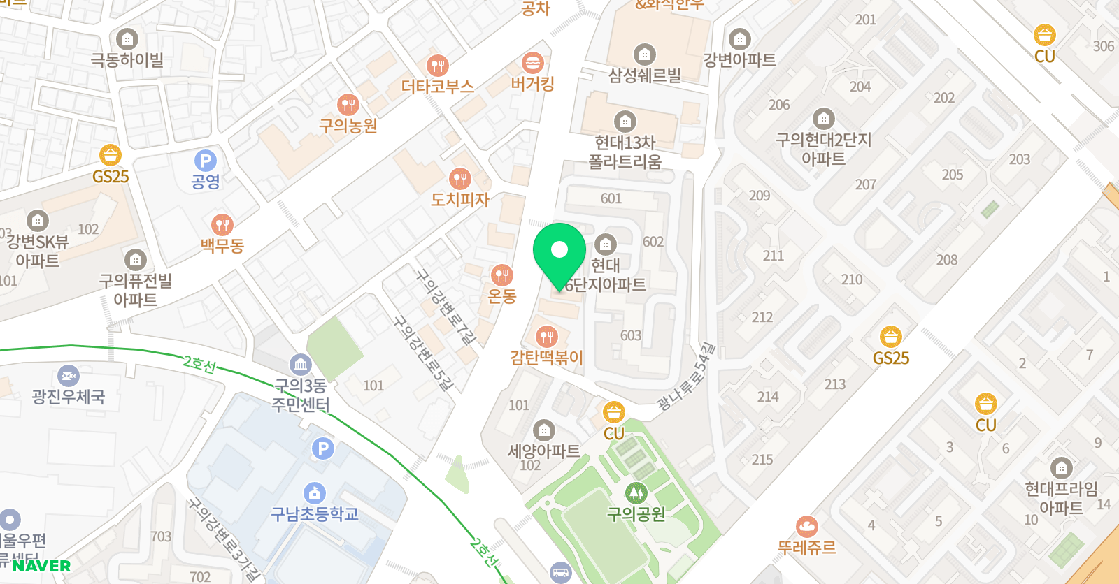 춤무무 무용학원 위치