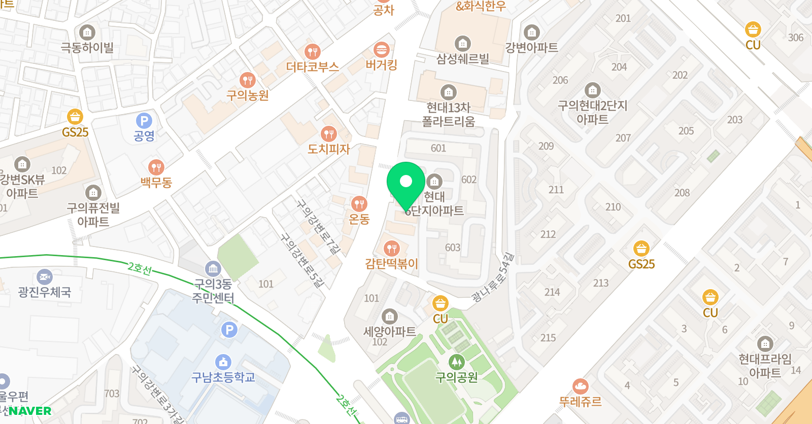 이엔아이 음악학원 위치