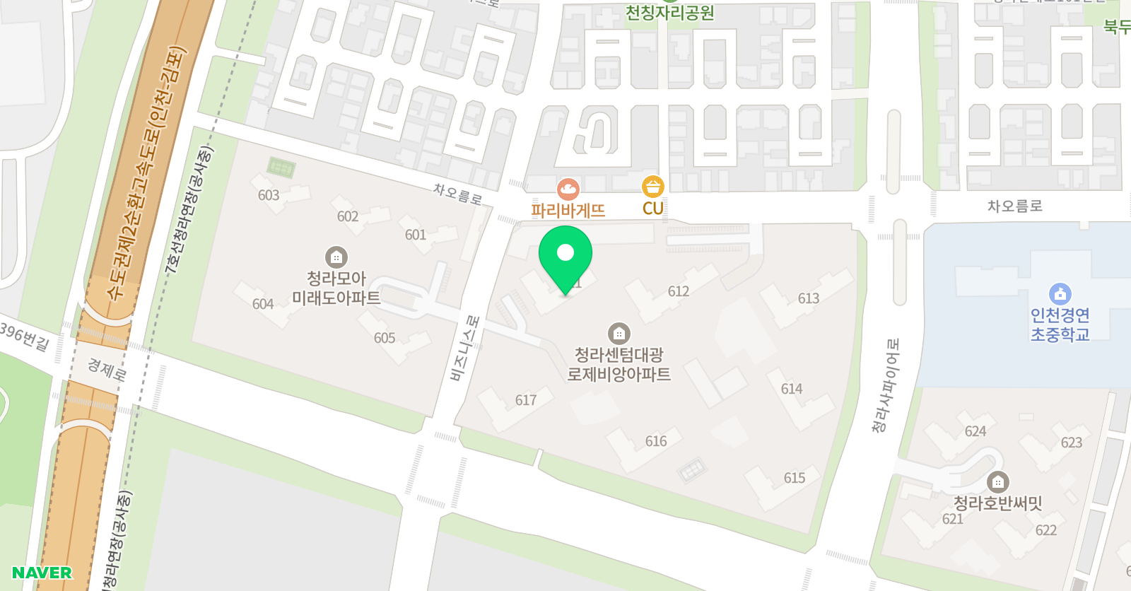 기탄사고력교실 청라대광교실 위치