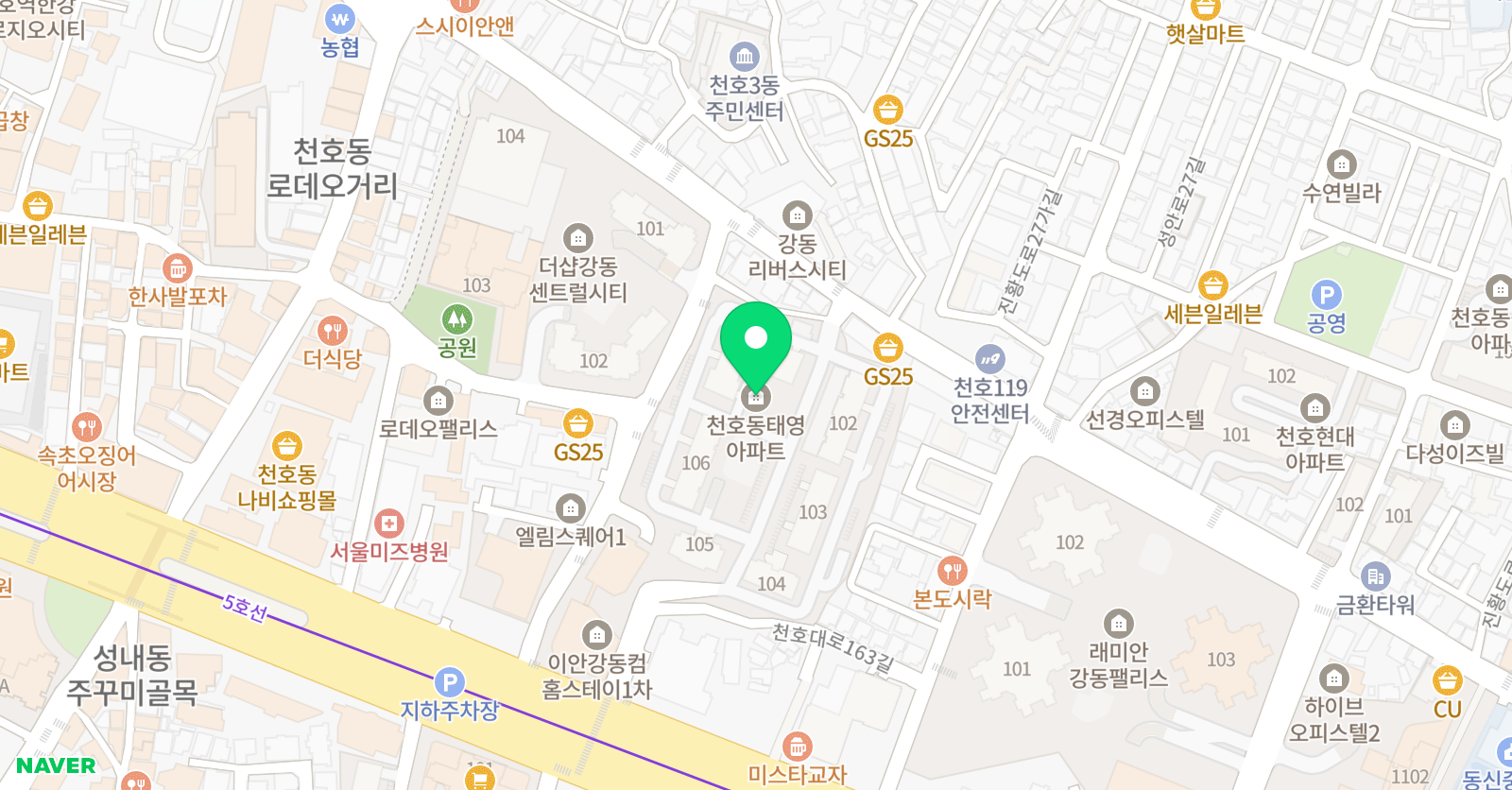 라이즈앤샤인미술교습소 위치