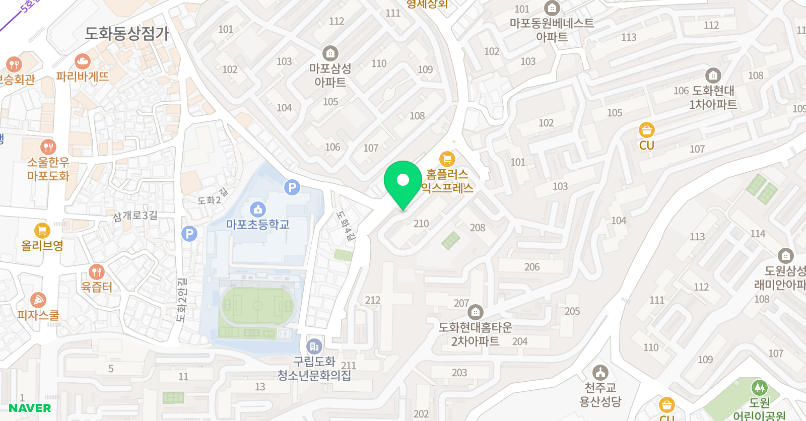 원 용수학 위치