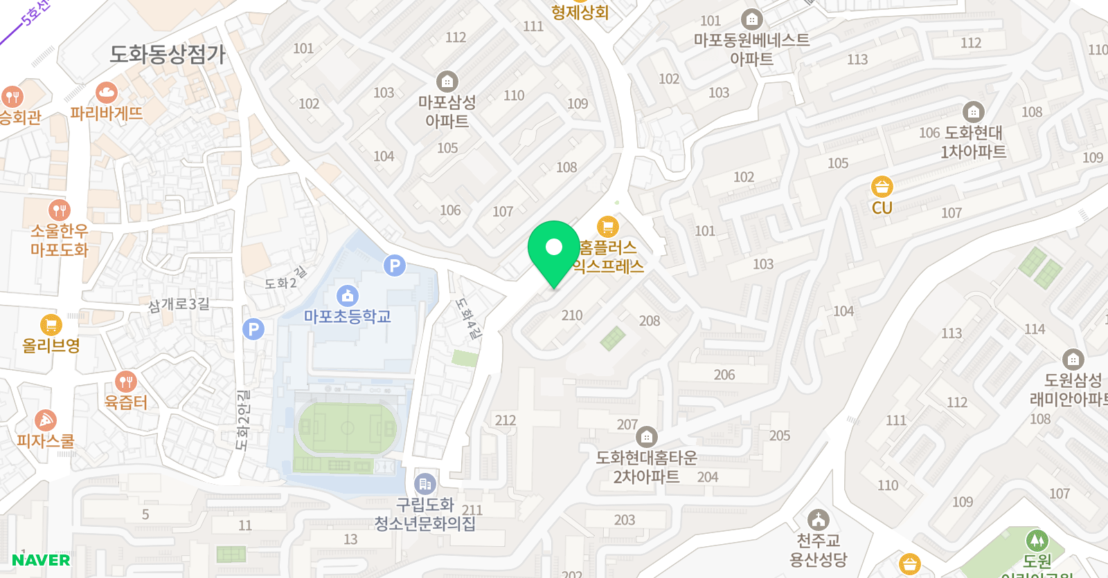 정수 교습소 위치