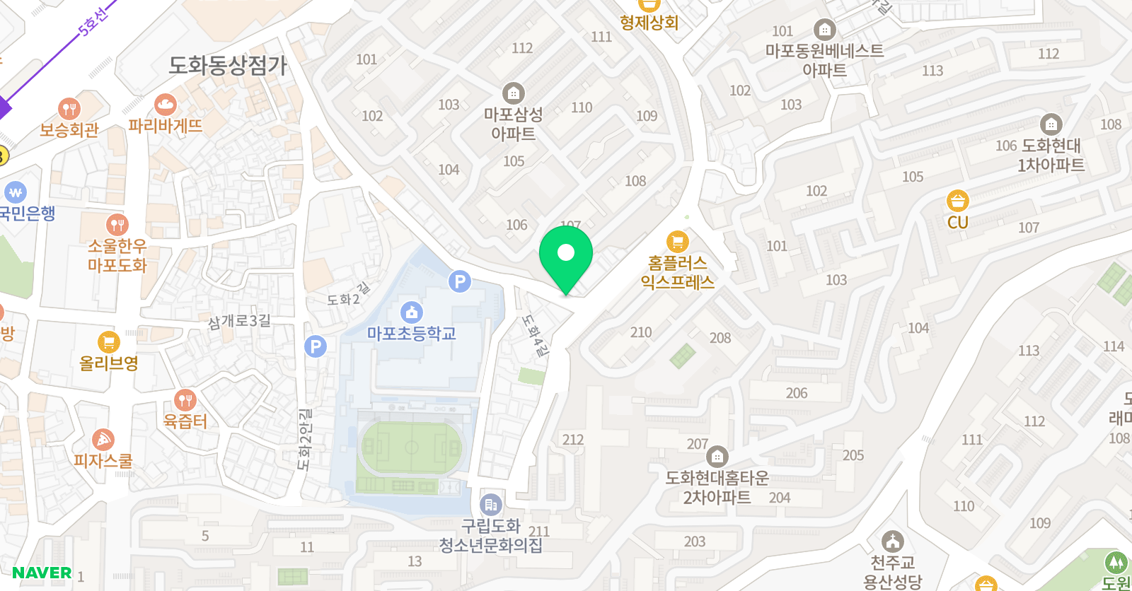 서정은 피아노 위치