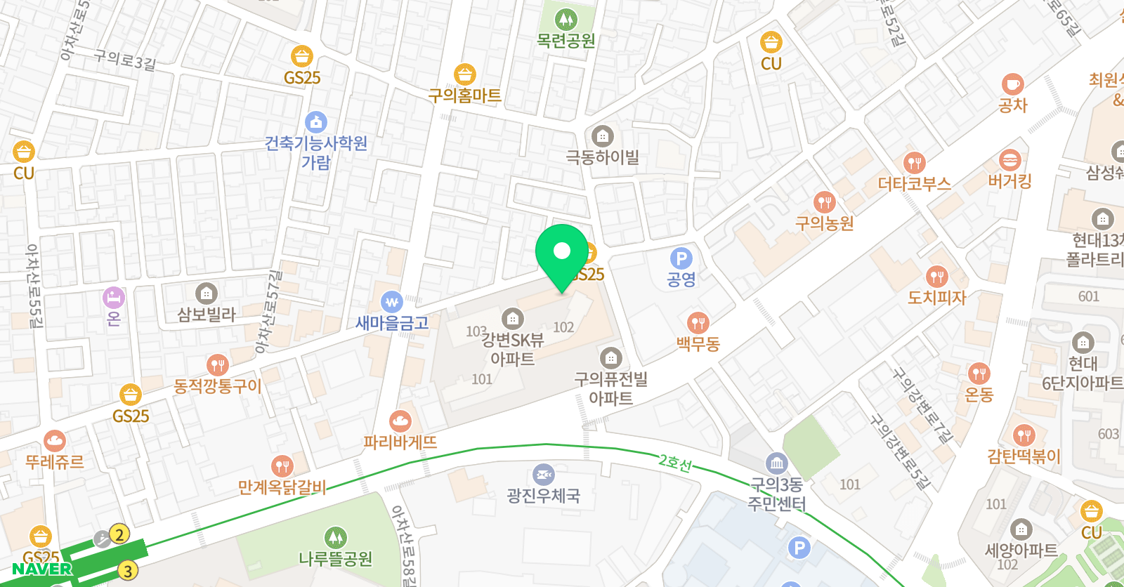 메종 드 발레 아카데미 위치