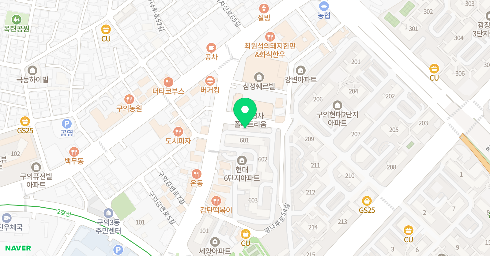 강한 수학 위치