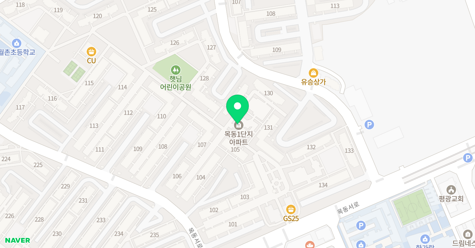 한우리독서토론논술 양천목동1단지독서교실 위치
