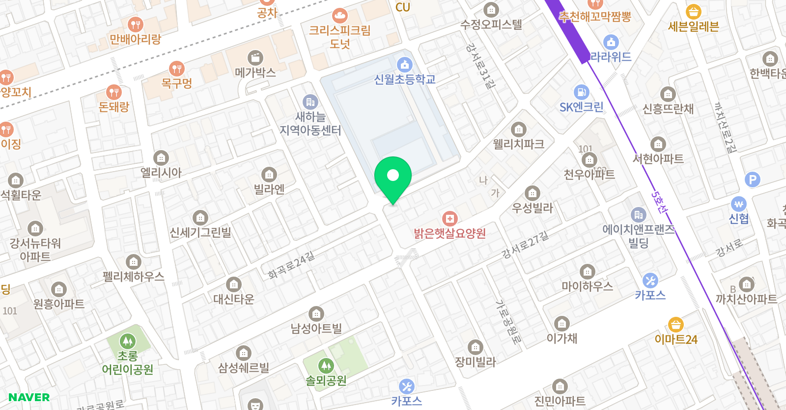 블라썸아트 미술학원 위치
