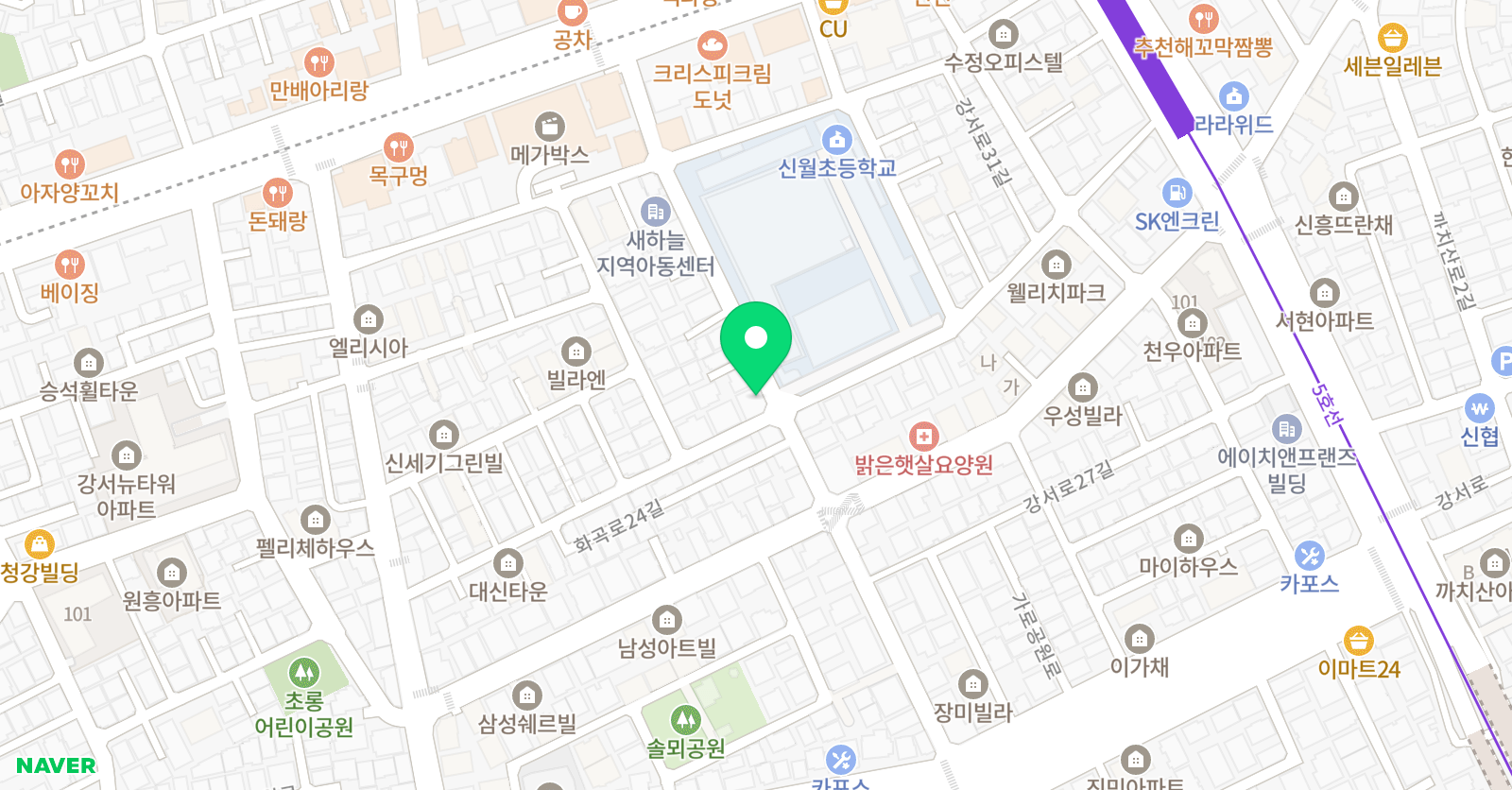 사과나무 미술 위치