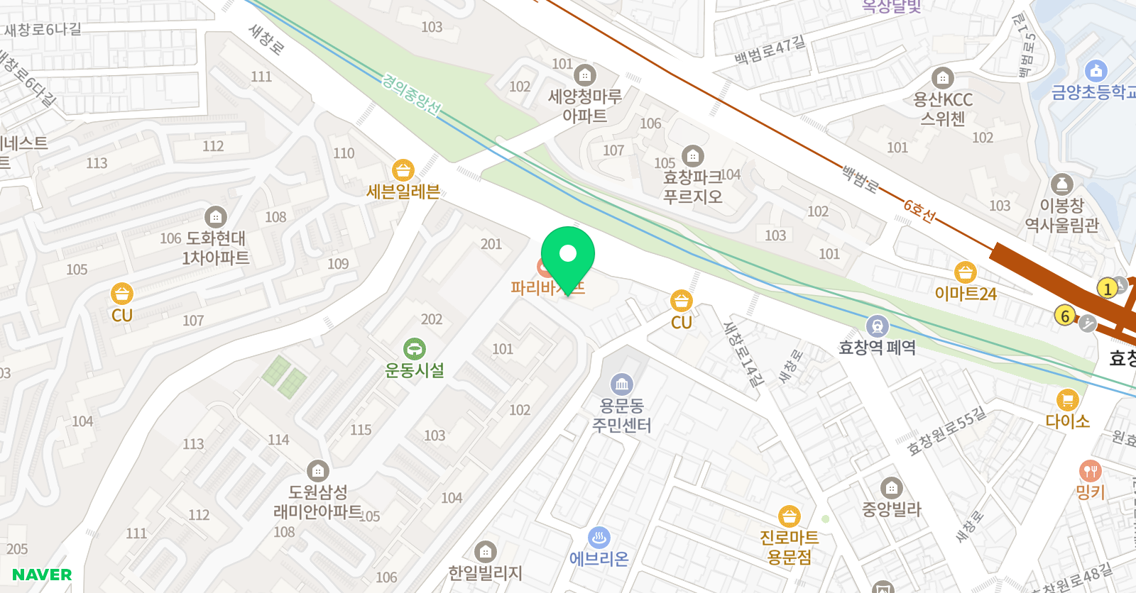 3030 영어학원 미래엔 수학 도원러닝센터 위치