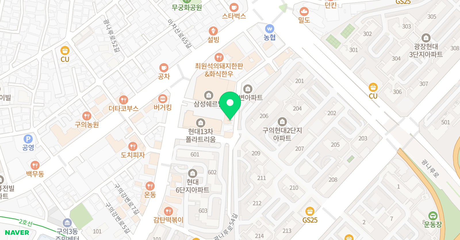 드림 영어학원 위치