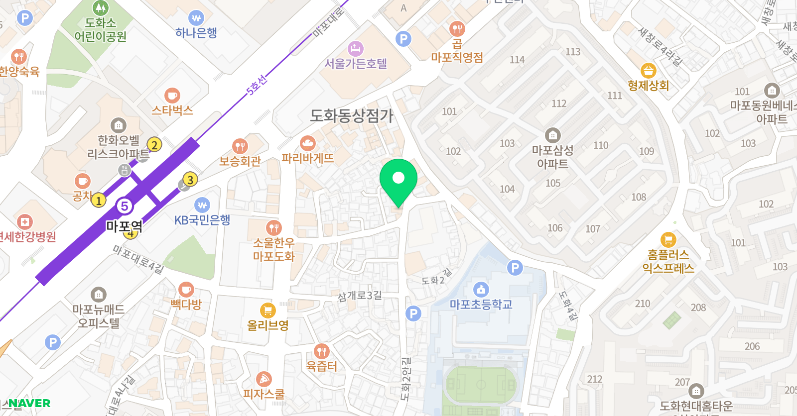 다솔 피아노교습소 위치