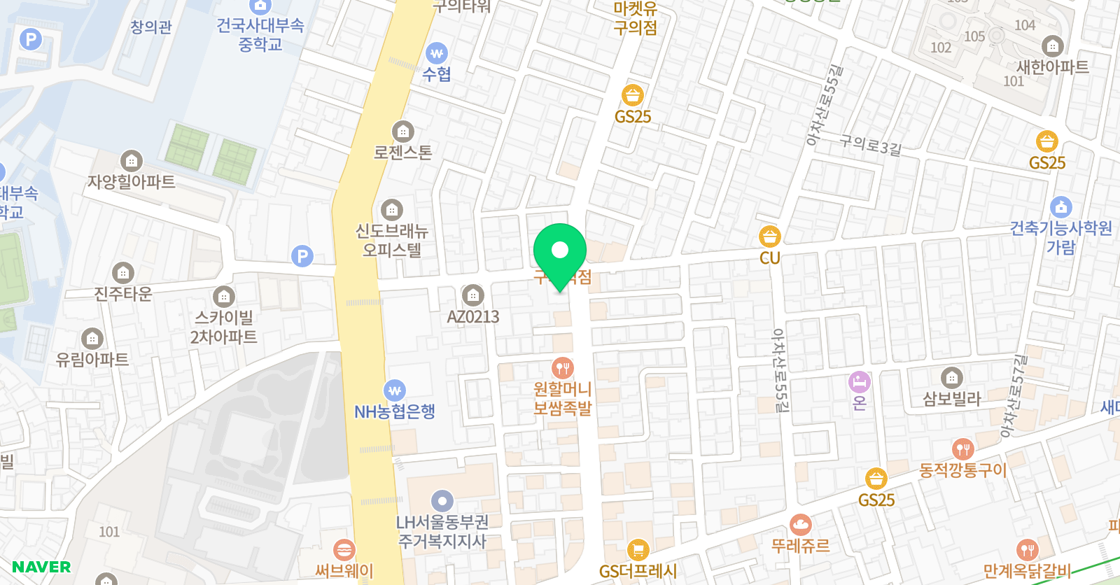 성신에듀학원 위치