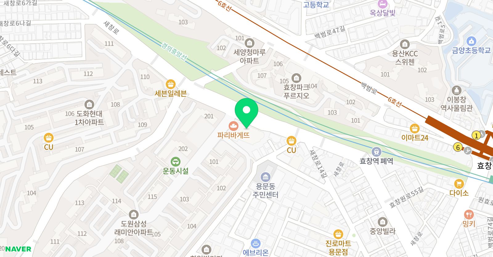 아트샘 미술학원 위치