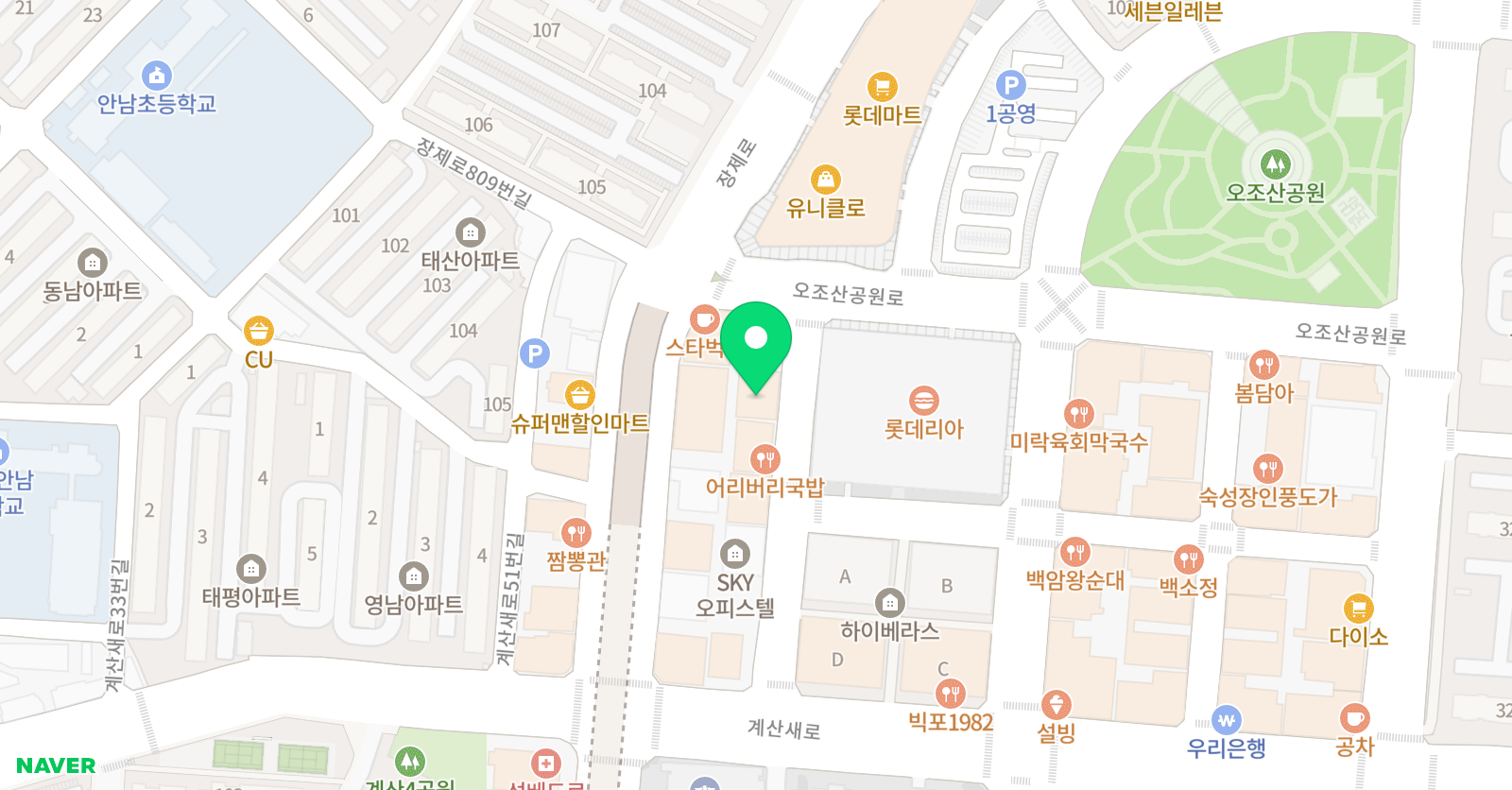 짐플레이 스포츠클럽 위치