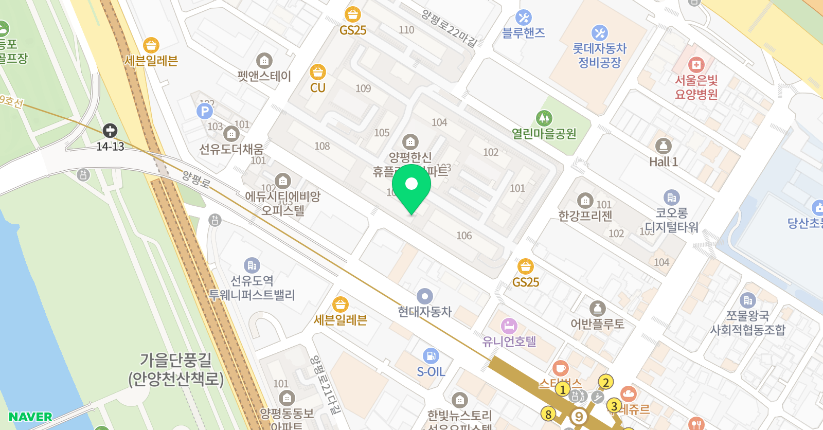아트붐 미술교습소 위치