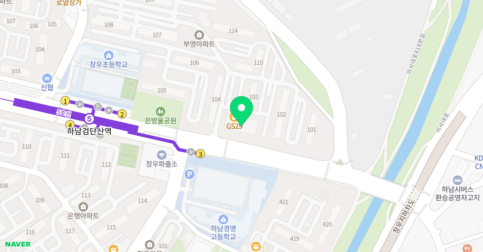 석사경희대 태권도 1관 위치