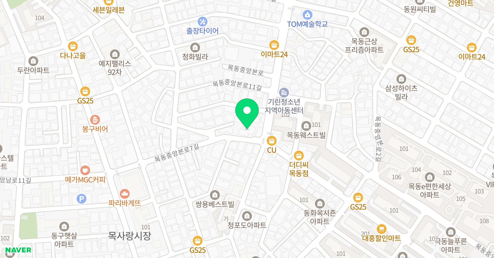 FC아이드림 위치