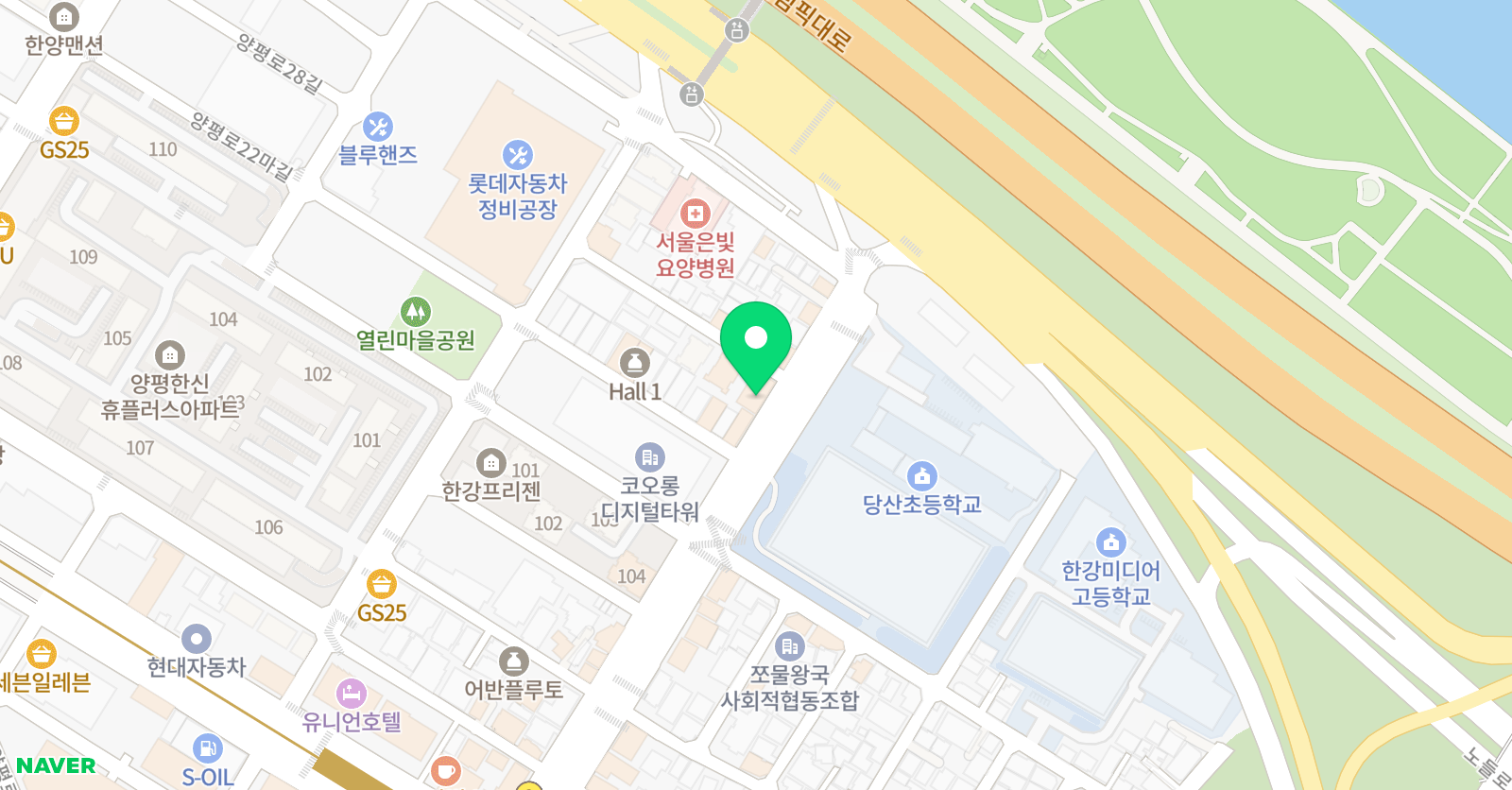 메종블랑 발레 위치