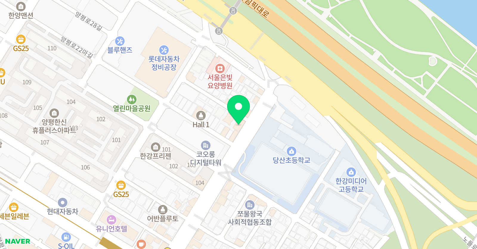 메종블랑  위치