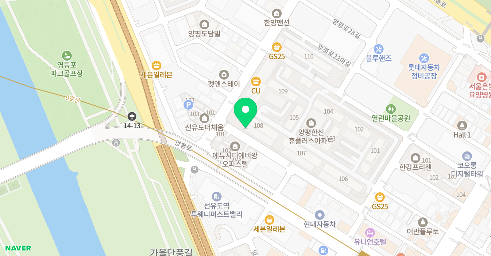 한신피카소 미술 위치