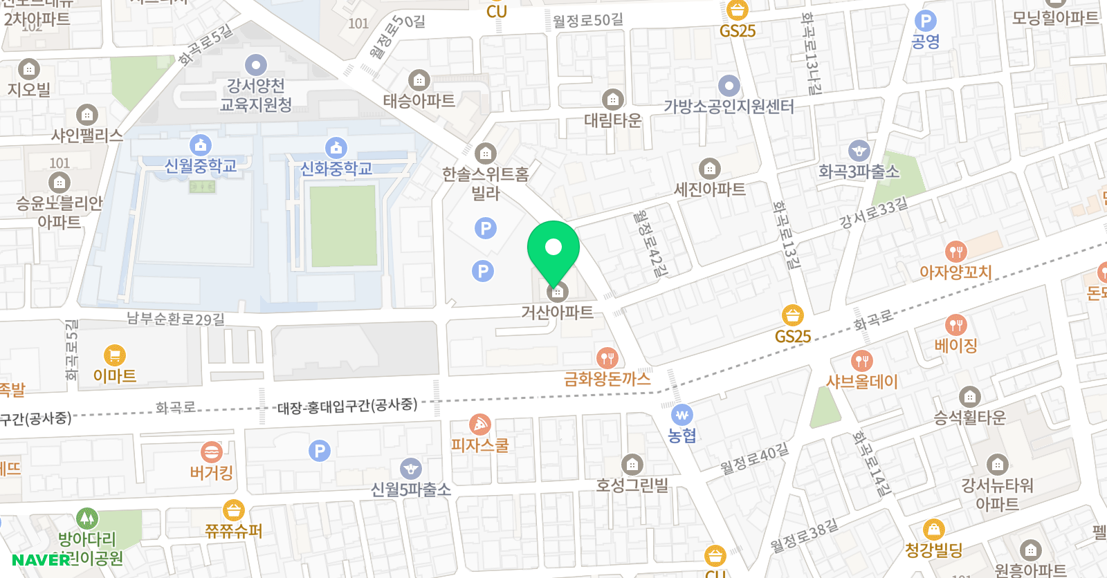 초영 수학원 위치