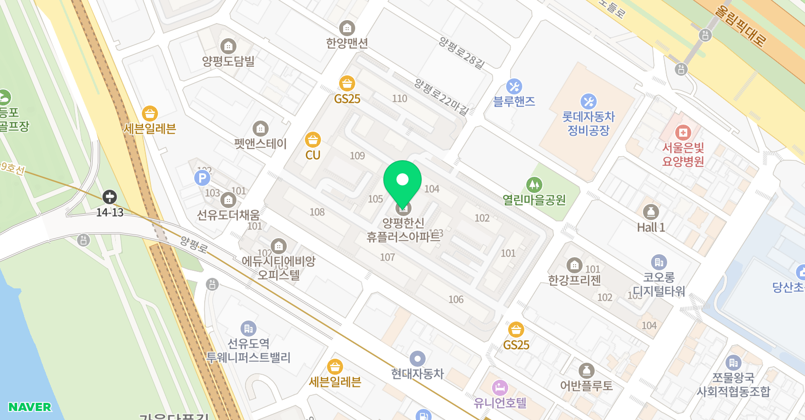 더바른 수학교습소 위치