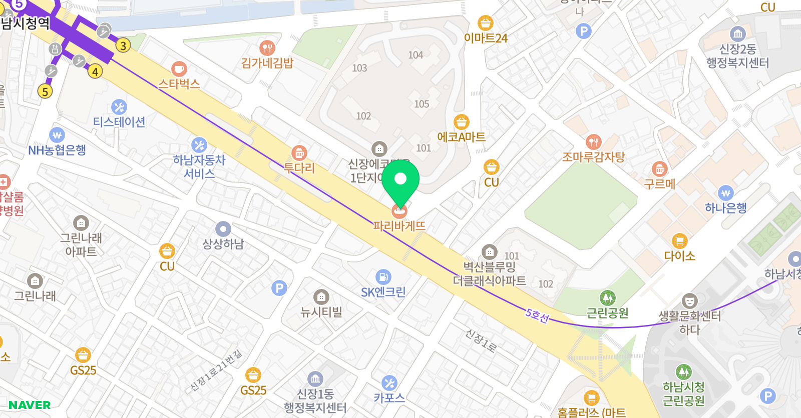 예성스카이 입시단과학원 위치