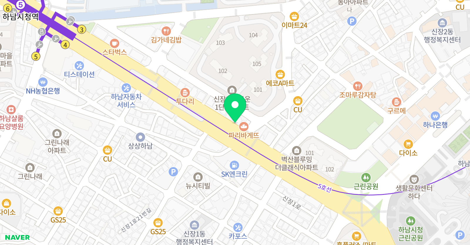 정윤 학원 위치