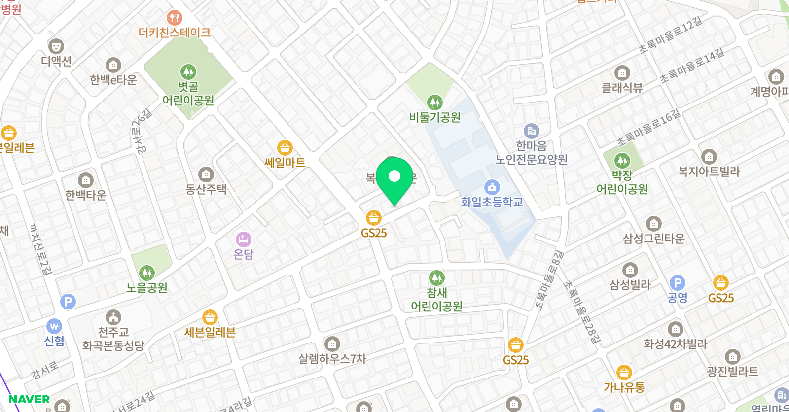 심포니 음악학원 위치