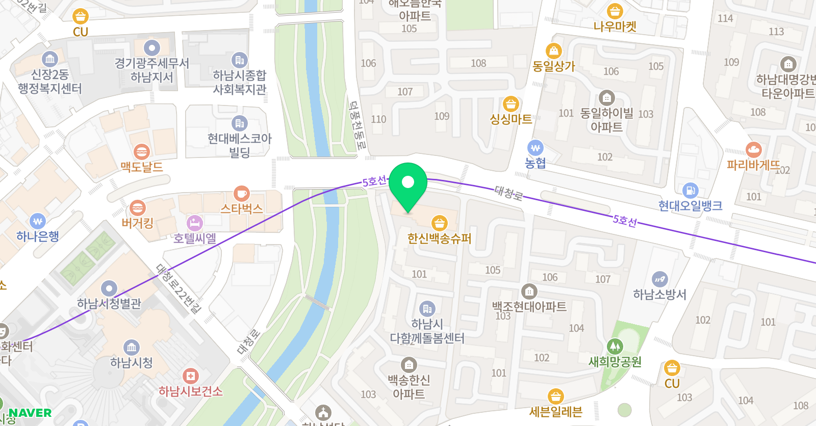 스마트해법 수학학원 & 스마트해법 영어학원 이룸 보습학원 위치