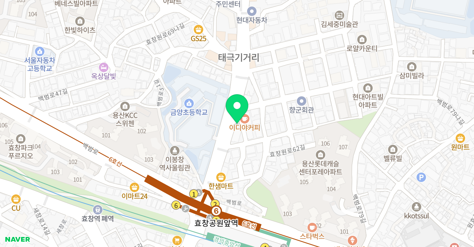 라엘피아노 위치