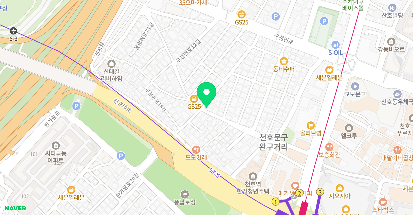 예종피아노음악학원 위치