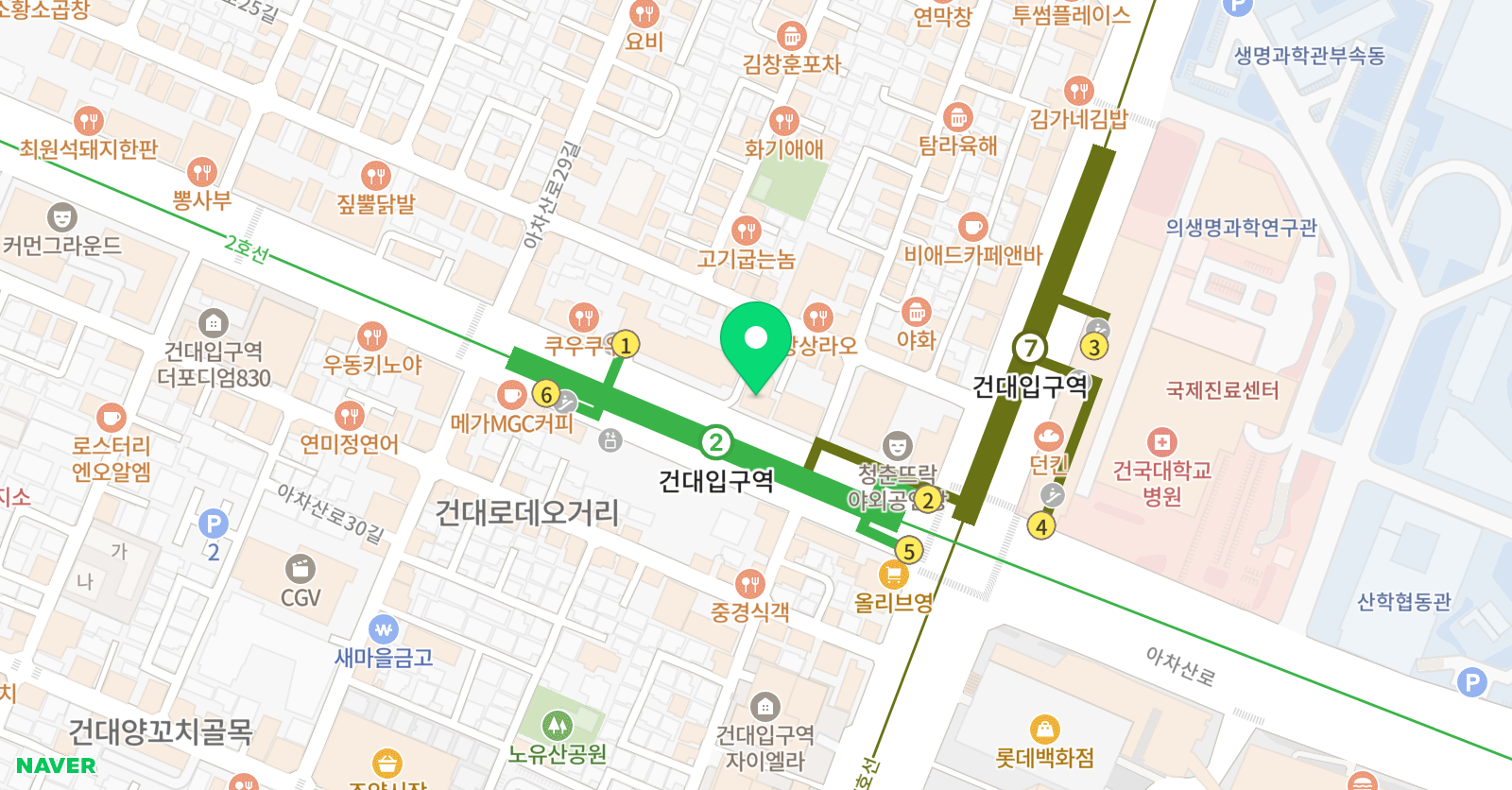 비트믹스 댄스학원 본점 위치