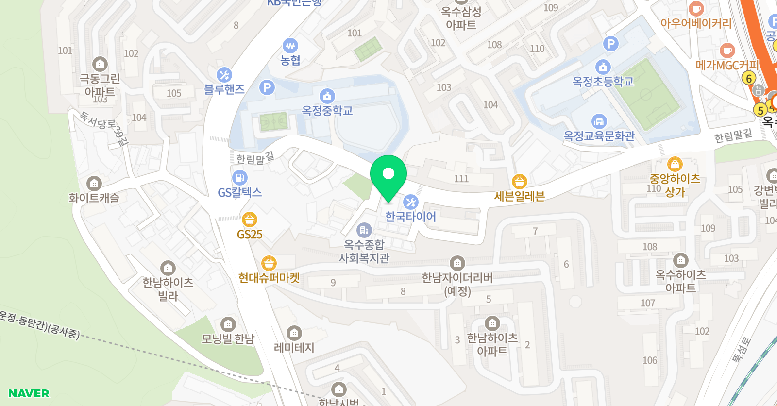 라이즈 어학원 성동캠퍼스 위치