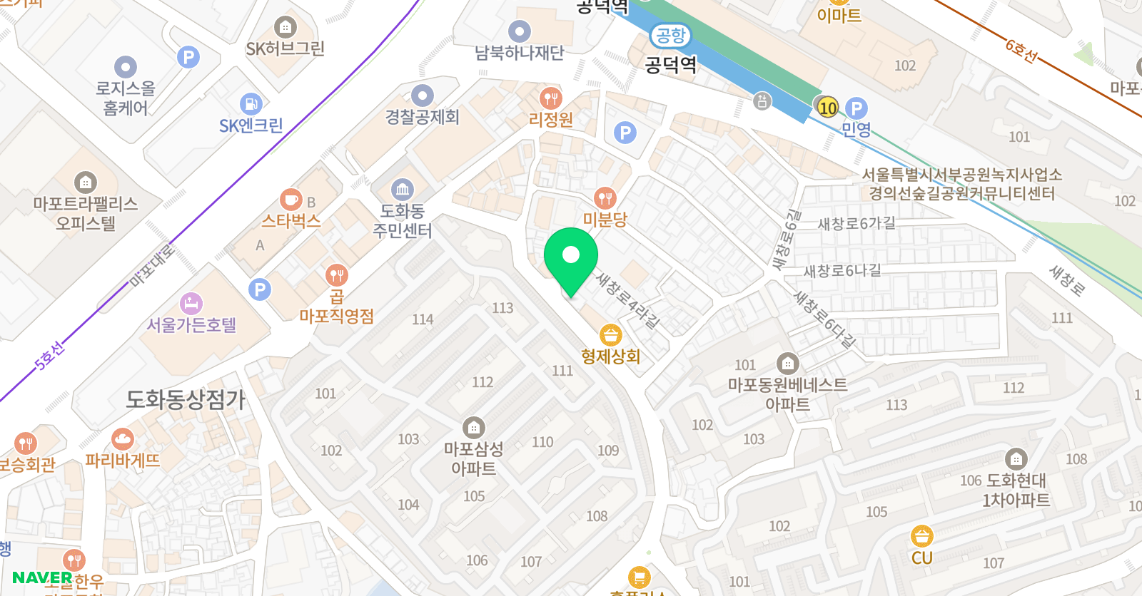 마포 줄리어드 음악학원 위치