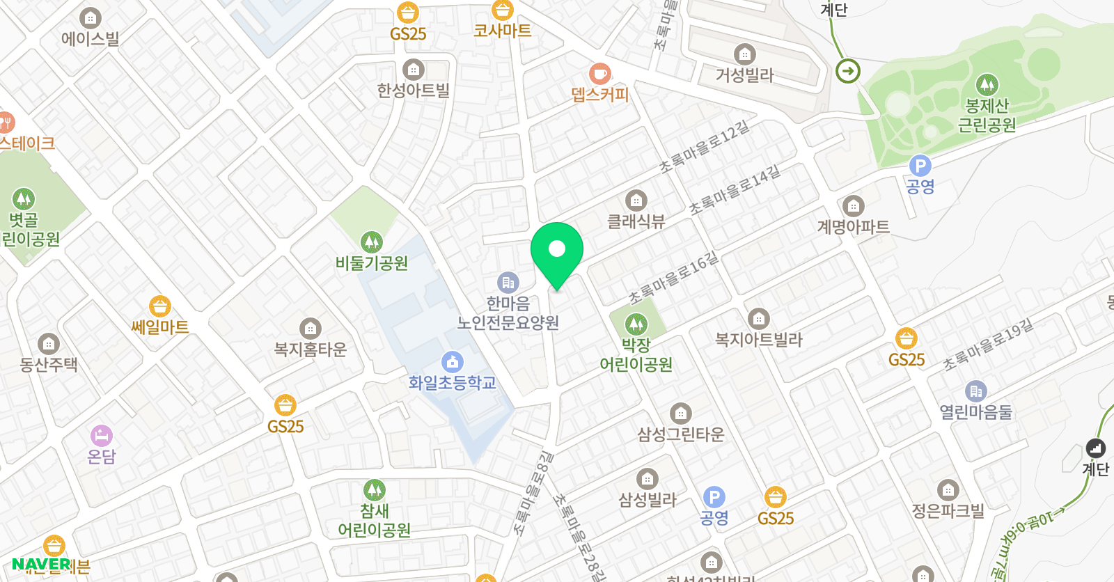 이화 피아노학원 위치