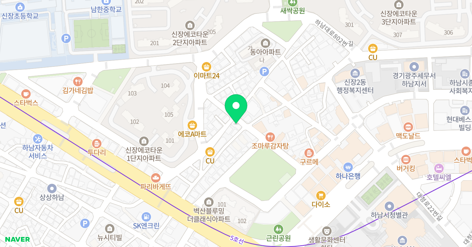 해법독서논술 하남최고 학원 위치