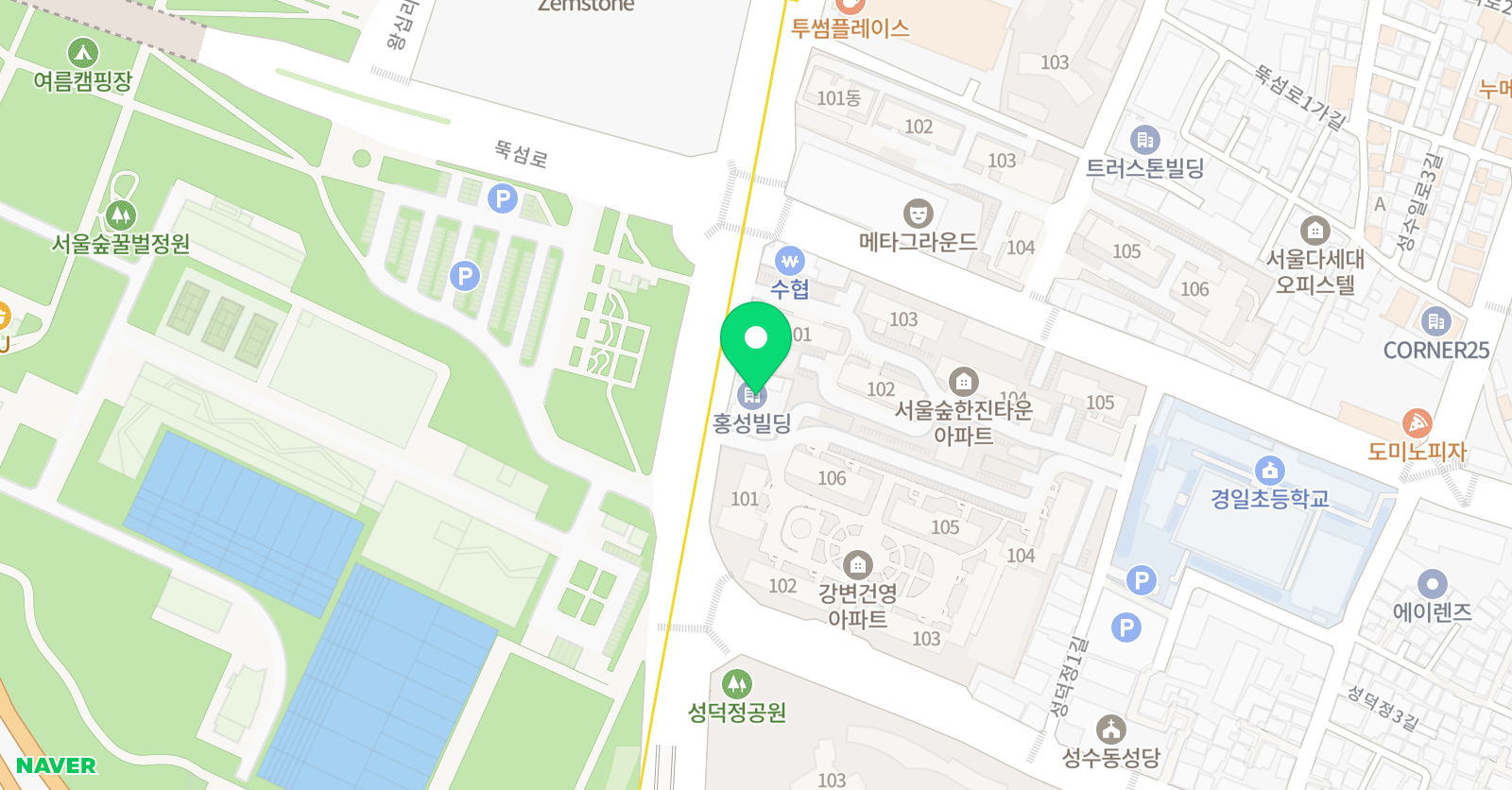 로즈몬트 어학원 위치