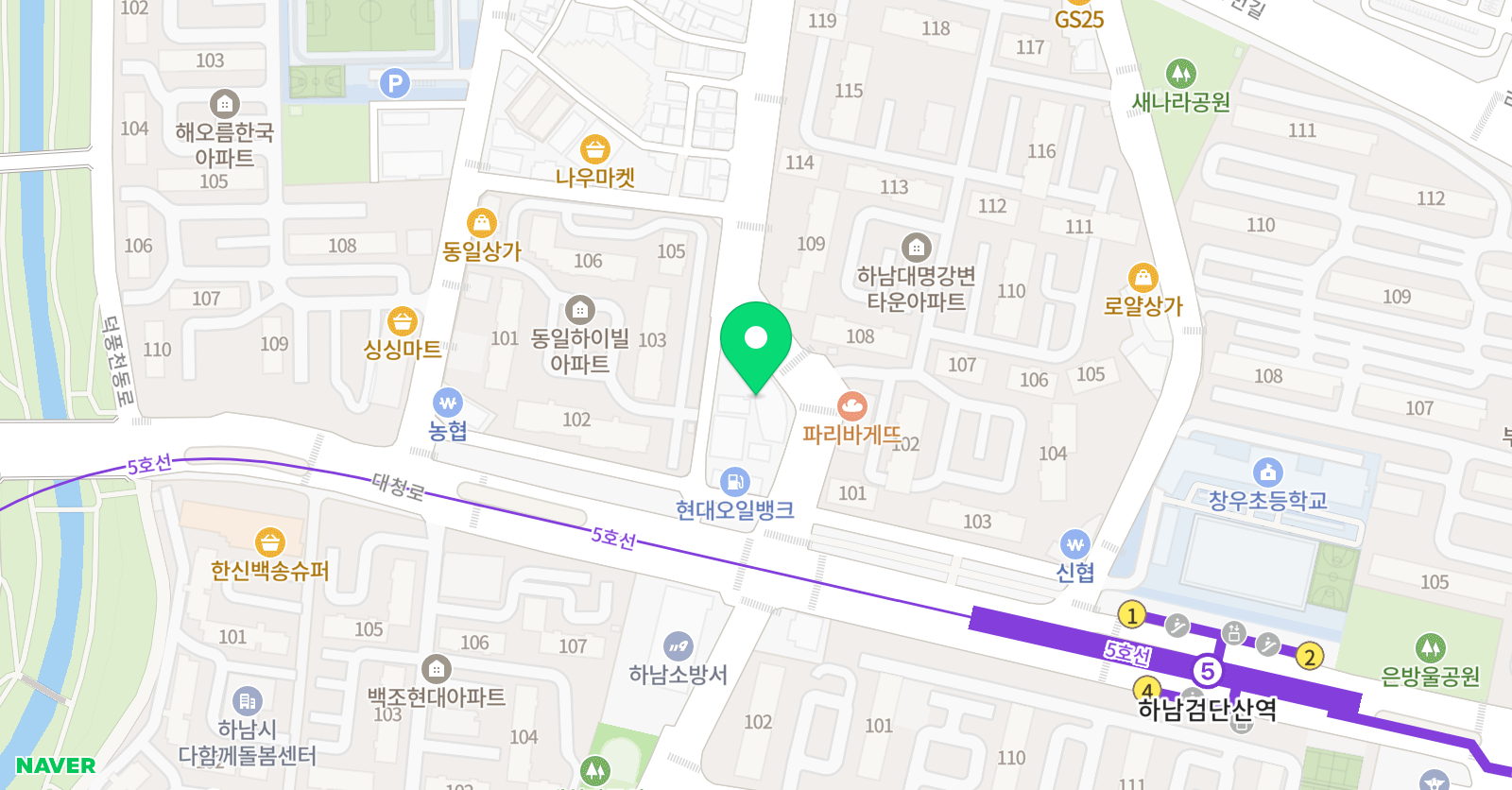 민경진 국어논술학원 위치